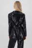 Saco brillos detalle cinturon sold by Shasa