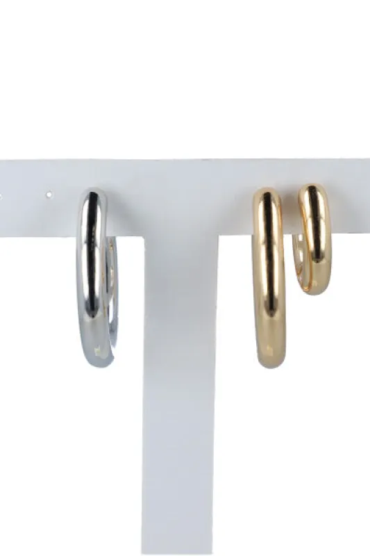 Set 3 arracadas mix sold by Shasa