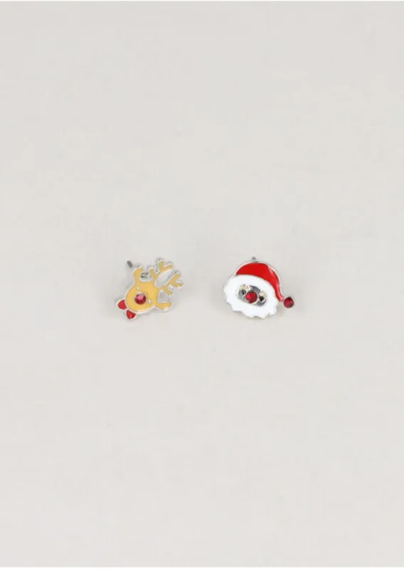 Aretes studs navideños sold by Shasa