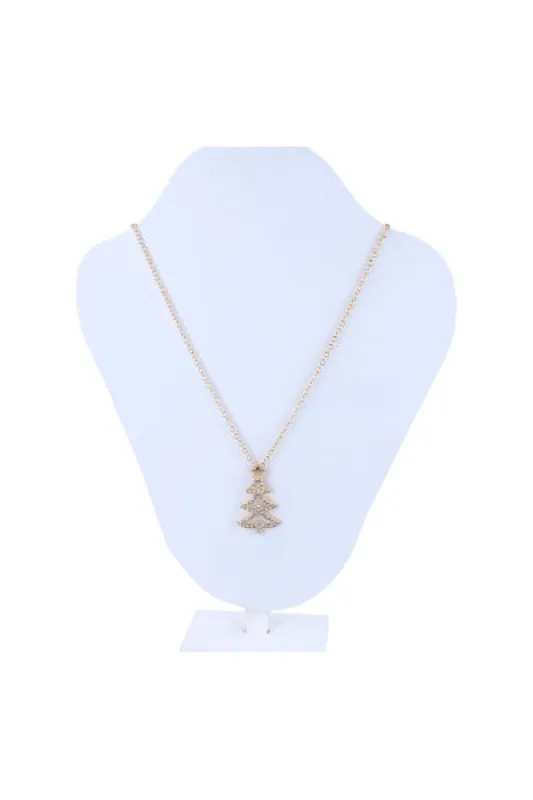 Collar árbol de navidad brillos sold by Shasa