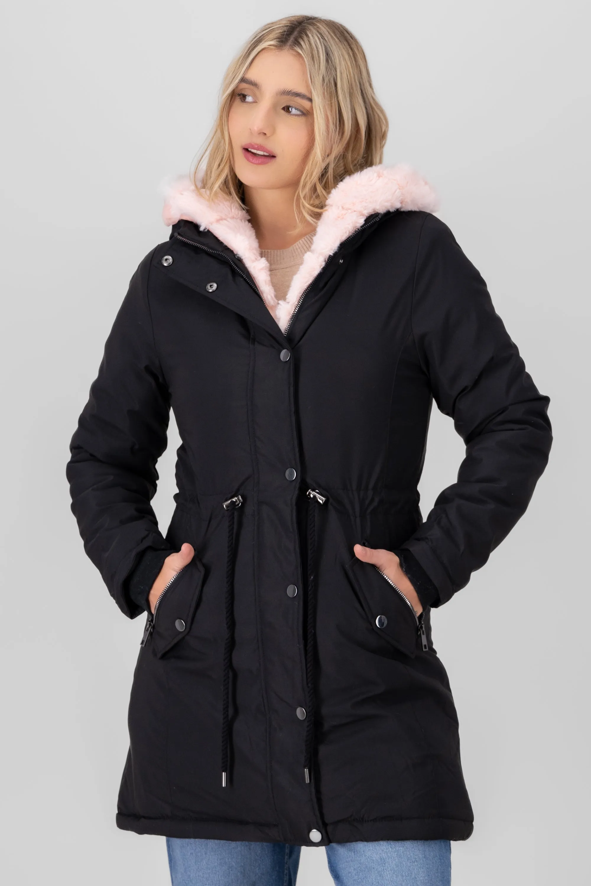 Chamarra puffer larga peluche sold by Shasa product image thumbnail 2