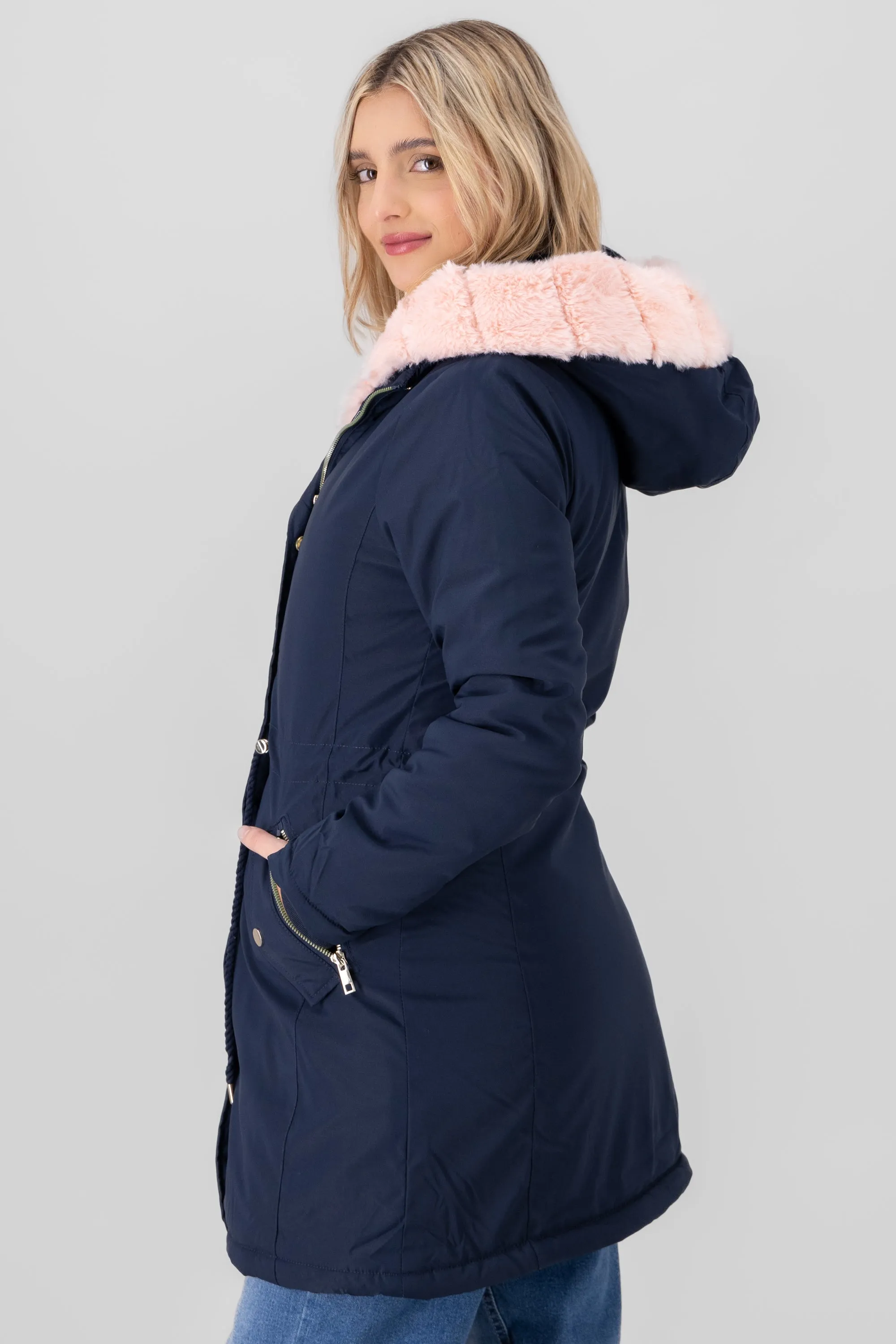 Chamarra puffer larga peluche sold by Shasa product image thumbnail 3