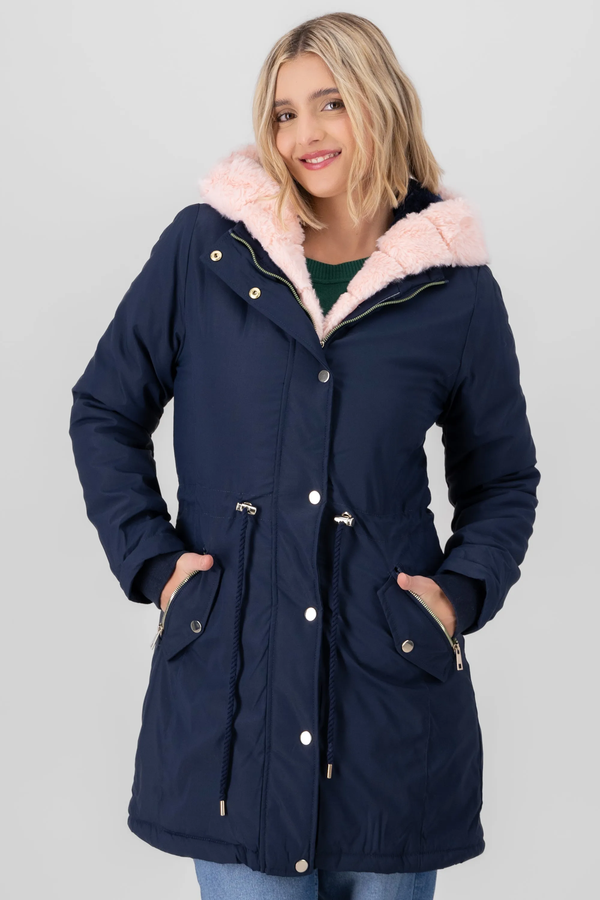 Chamarra puffer larga peluche sold by Shasa product image thumbnail 2