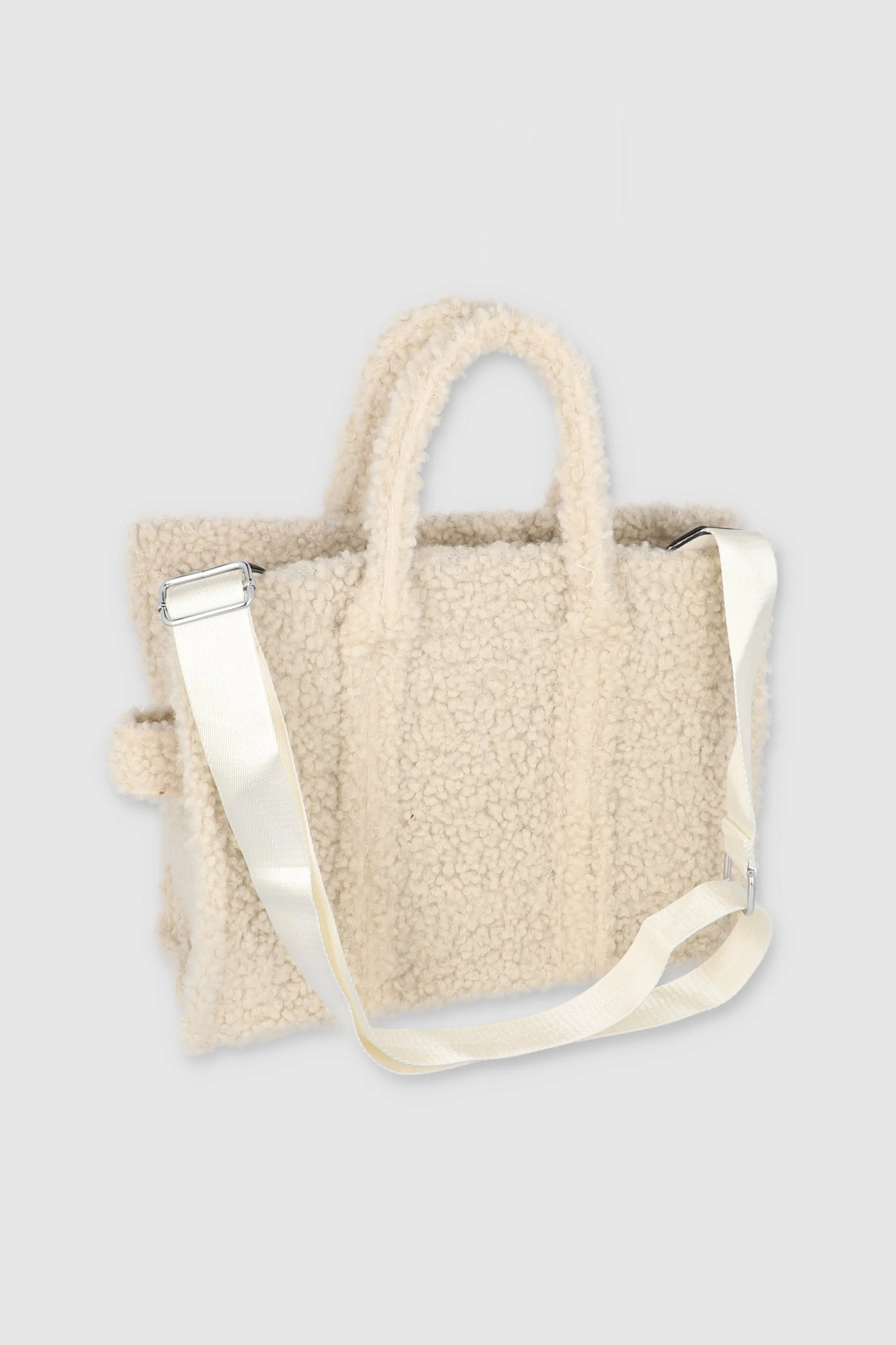 Bolsa tote estructurada sherpa sold by Shasa product image thumbnail 3