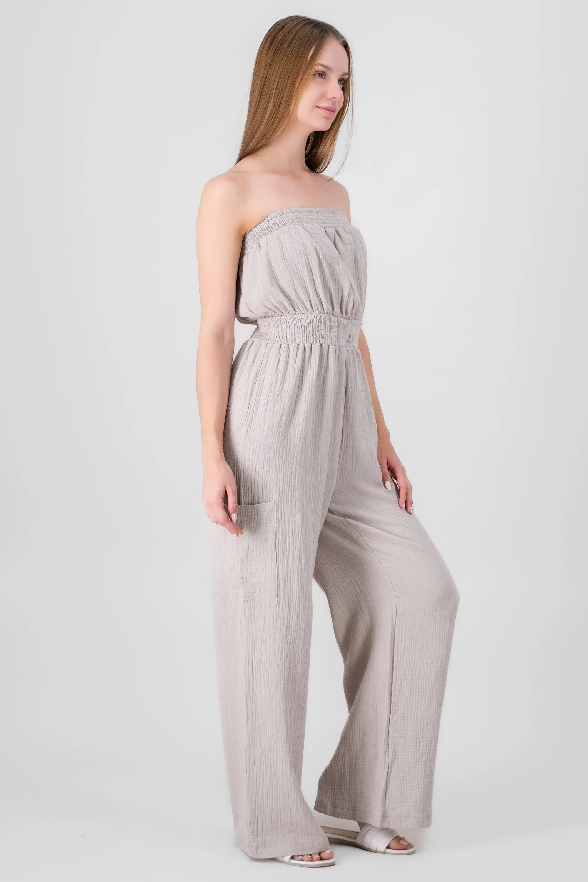 Jumpsuit bandeau con bolsas sold by Shasa product image thumbnail 3