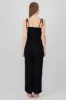 Jumpsuit wide leg liso smocked sold by Shasa