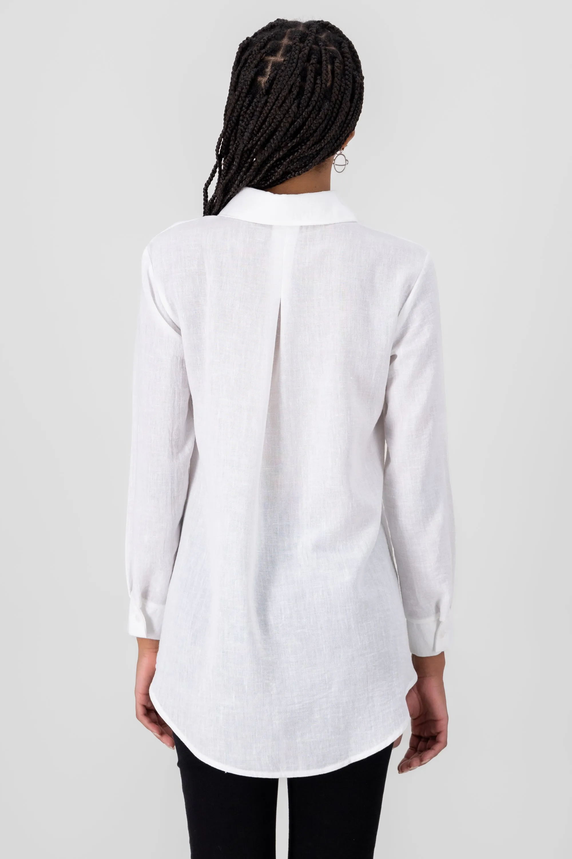 camisa fluida manga larga sold by Shasa product image thumbnail 4