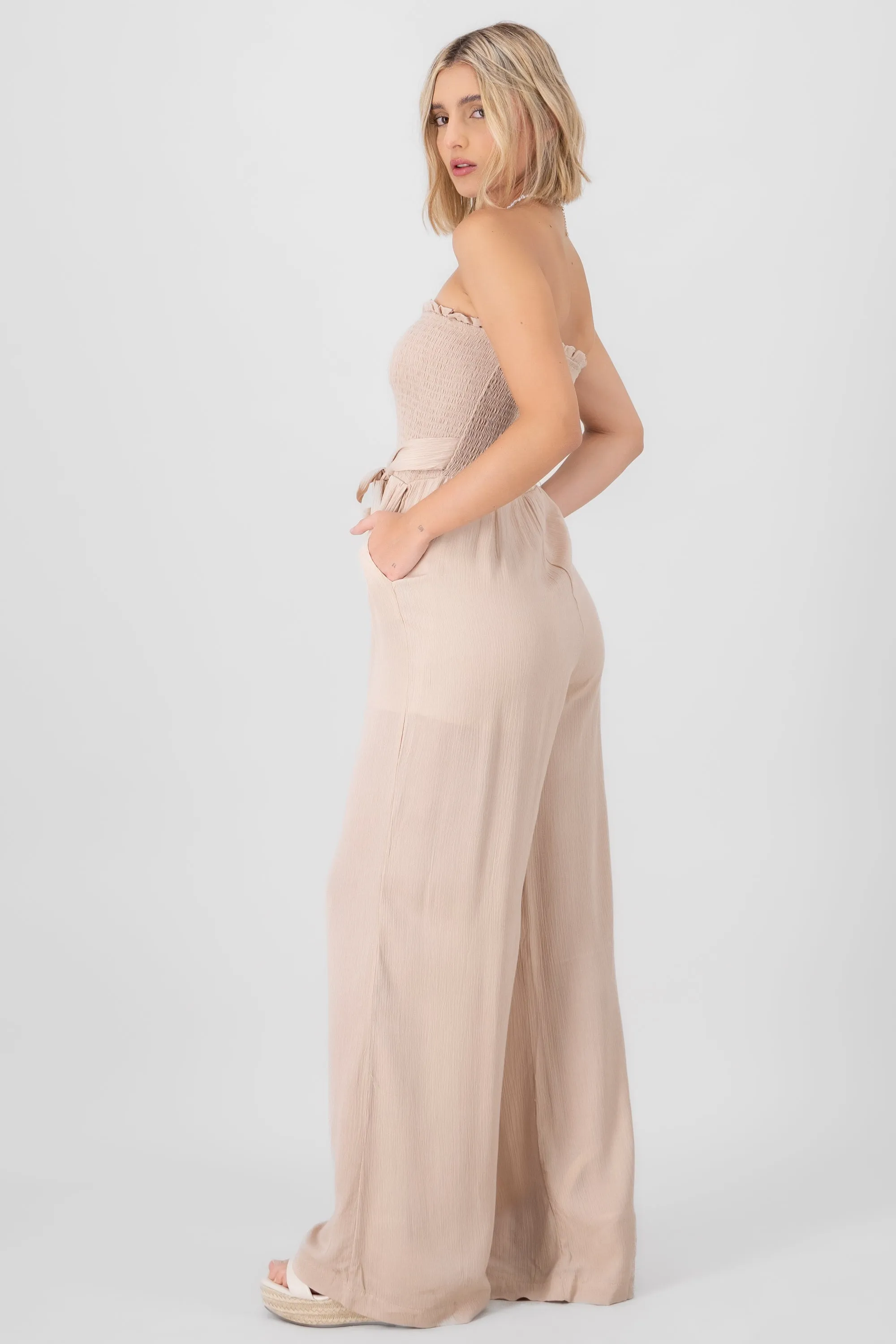 Jumpsuit bandeau amplio con amarre sold by Shasa product image thumbnail 3