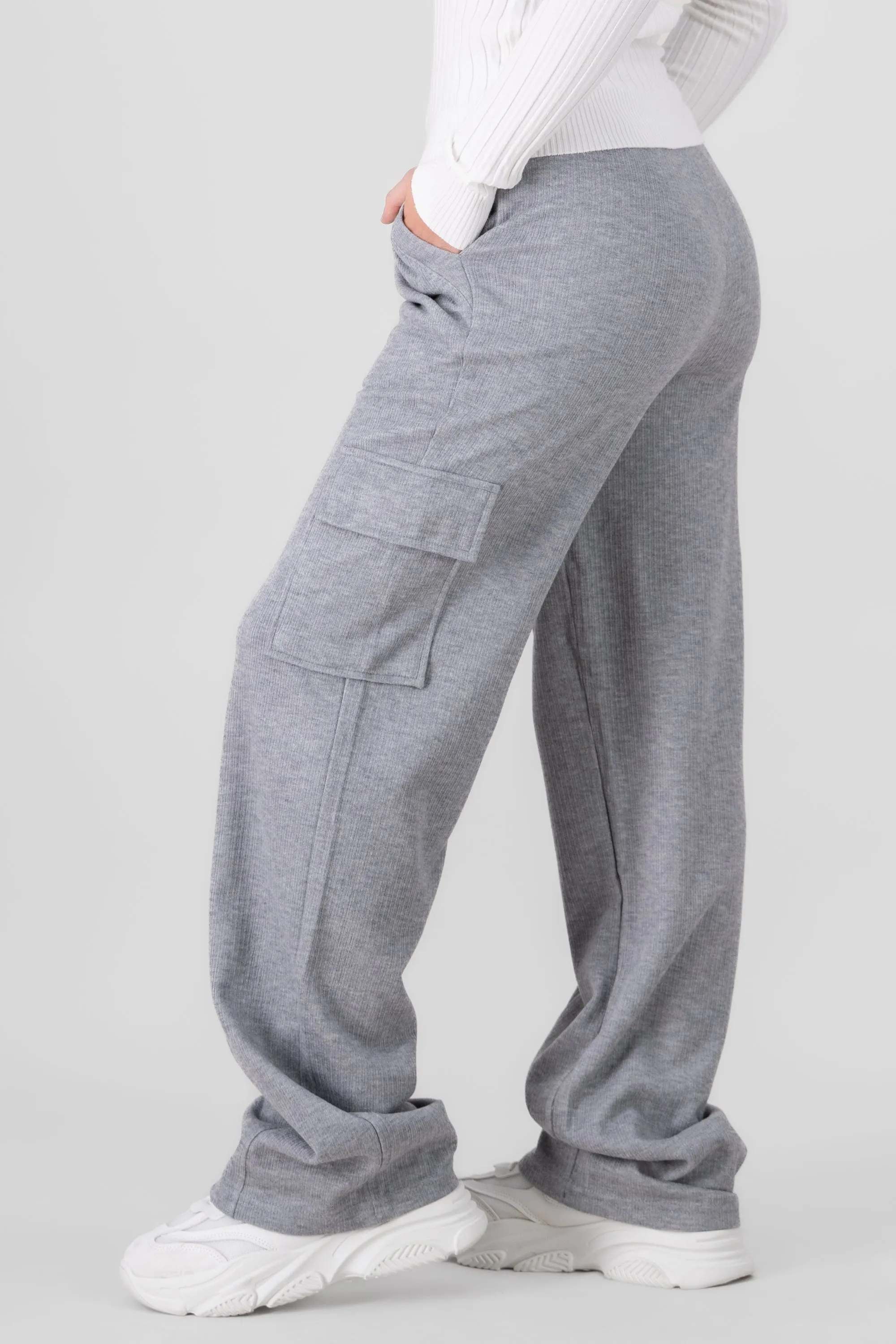 Pants amplios rib cargo sold by Shasa product image thumbnail 3