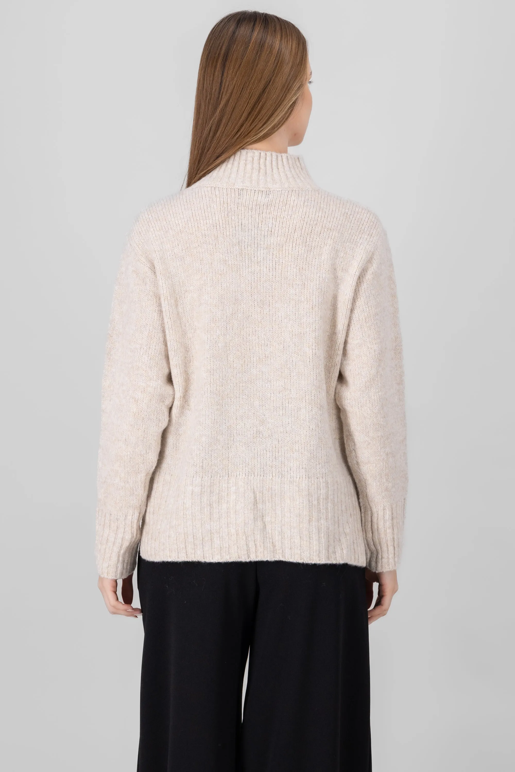 Sueter manga larga tejido cuello alto Hypsters sold by Shasa product image thumbnail 4