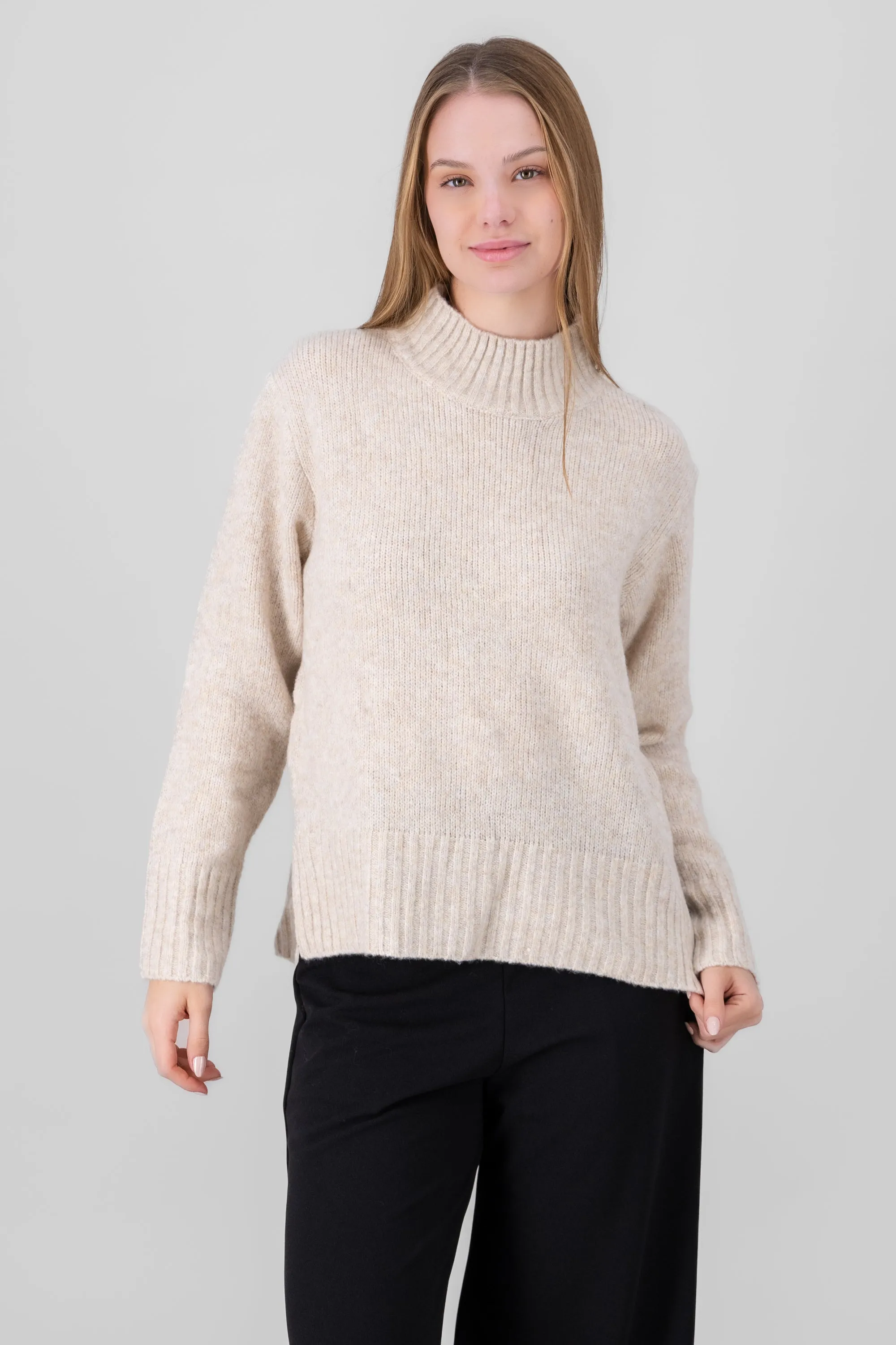 Sueter manga larga tejido cuello alto Hypsters sold by Shasa product image thumbnail 2