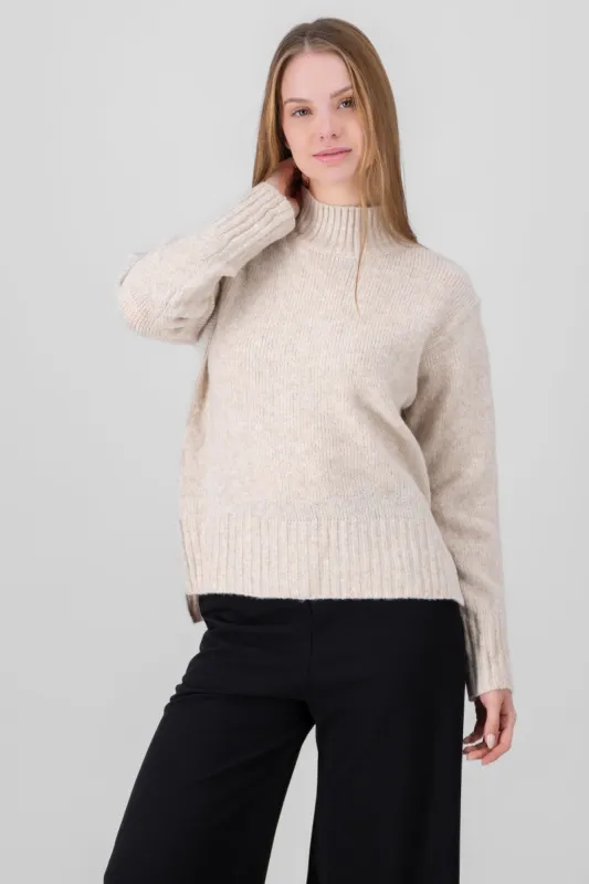 Sueter manga larga tejido cuello alto Hypsters sold by Shasa