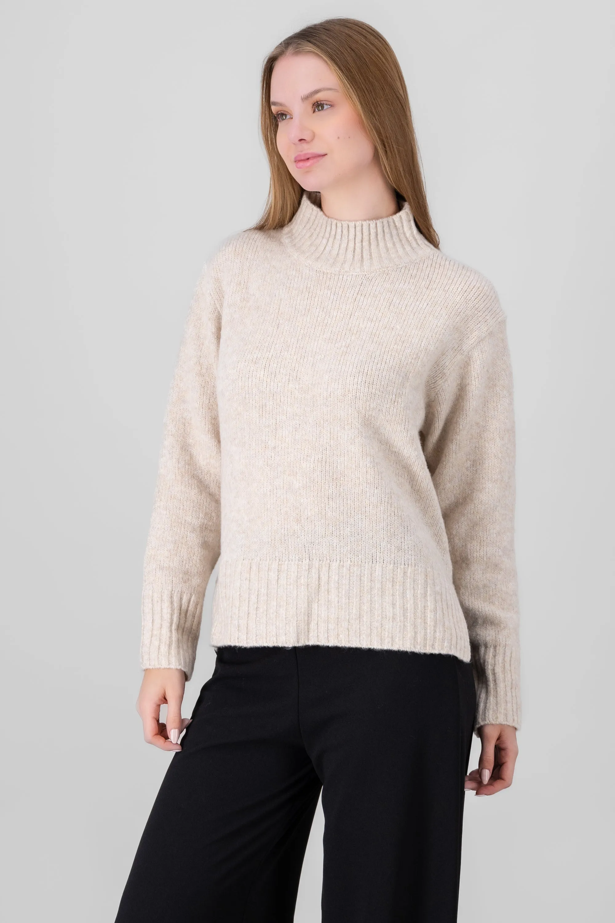 Sueter manga larga tejido cuello alto Hypsters sold by Shasa product image thumbnail 3