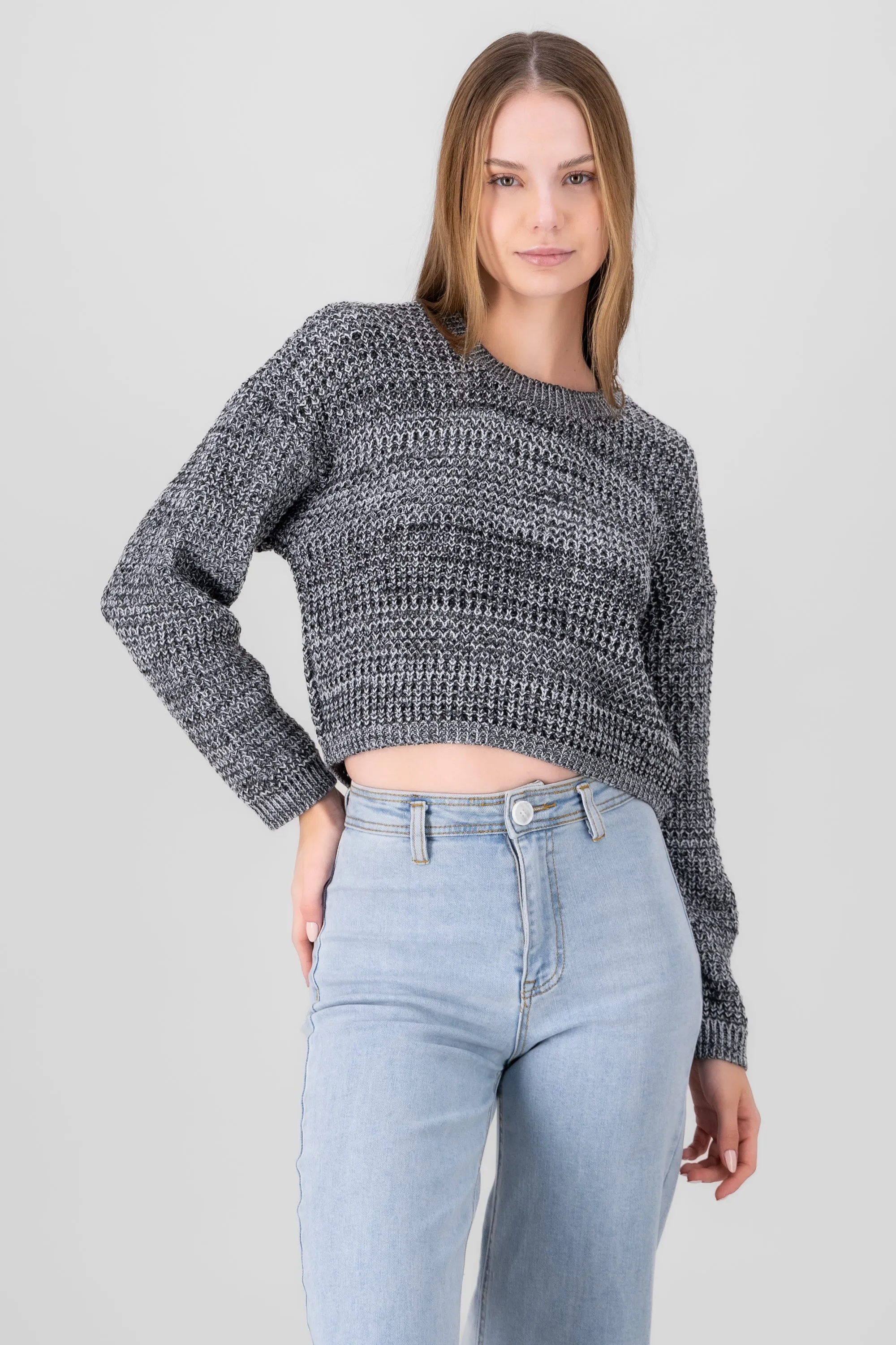 Sueter tejido ancho jaspeado sold by Shasa product image thumbnail 2