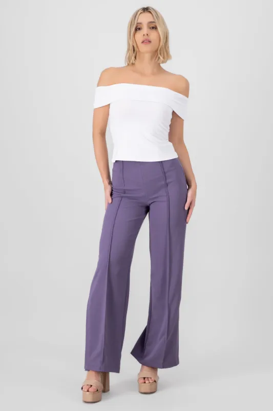 Pantalón Flared Costuras sold by Shasa