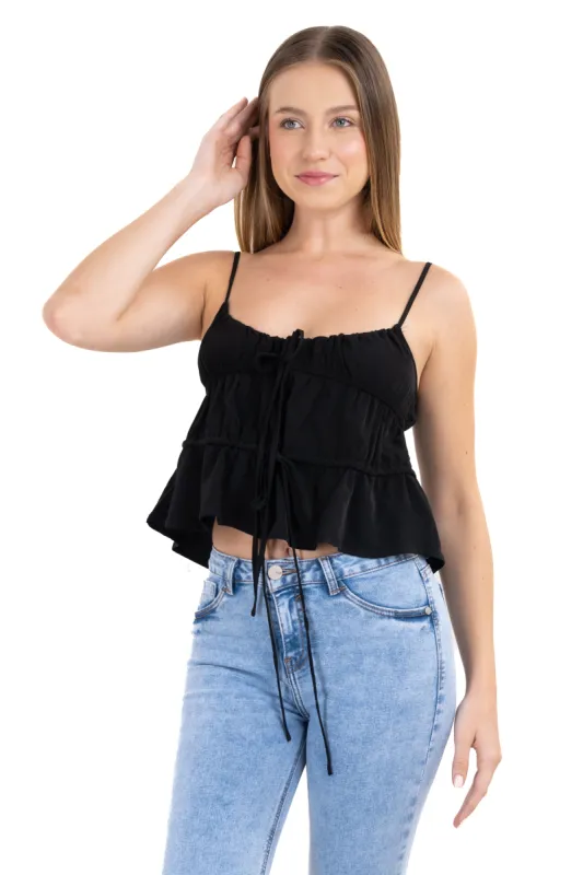 Blusa tirantes olanes cintas sold by Shasa