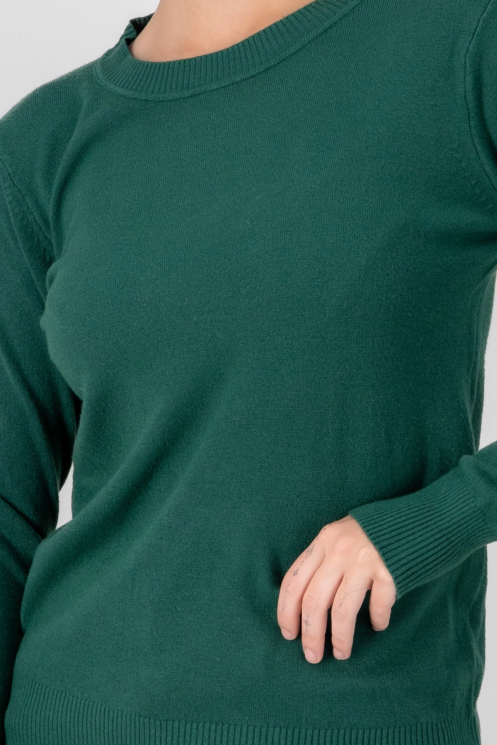 Sueter manga larga tejido cuello redondo sold by Shasa product image thumbnail 5