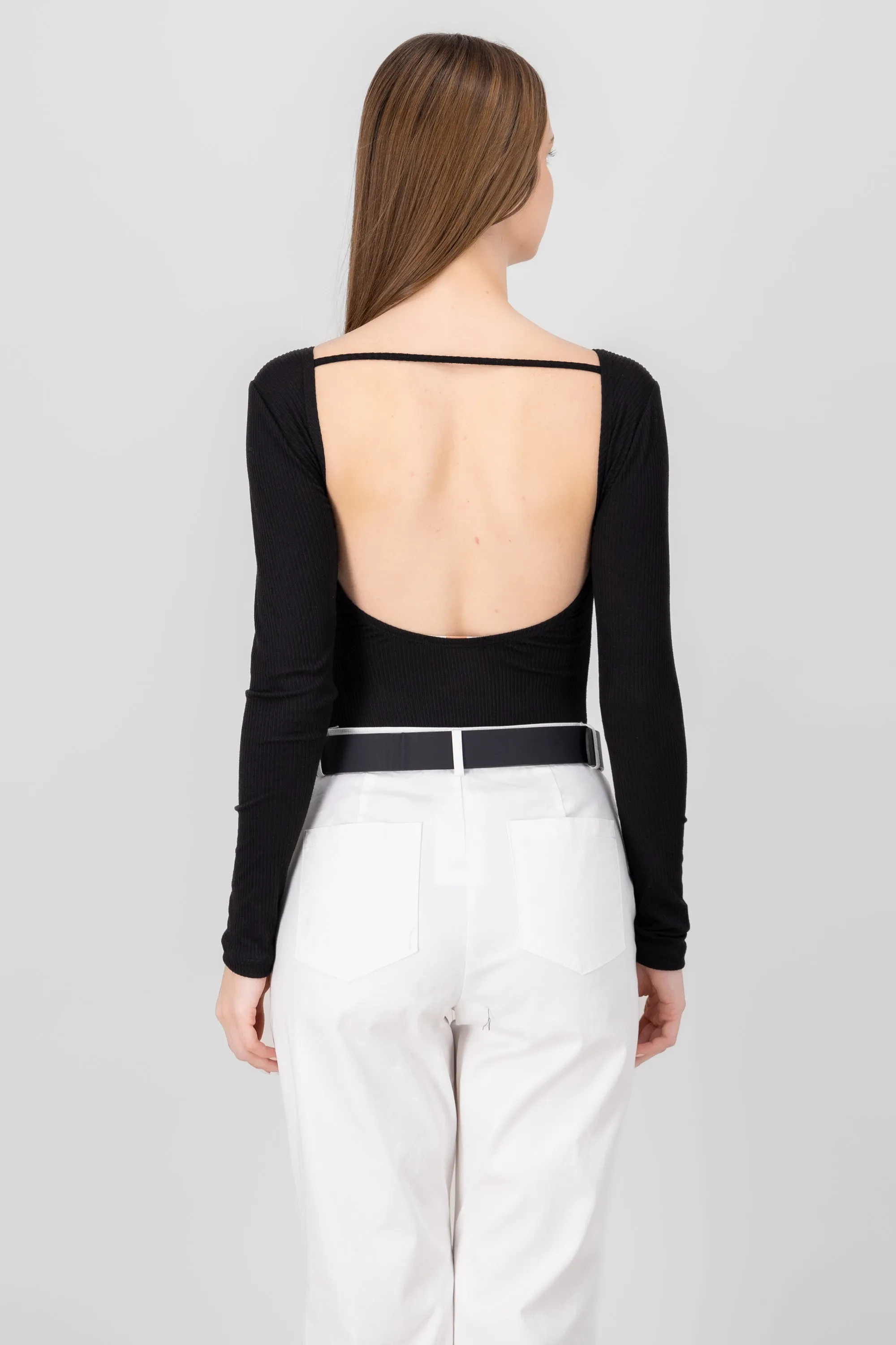 Body rib manga larga detalle escote espalda sold by Shasa product image thumbnail 4