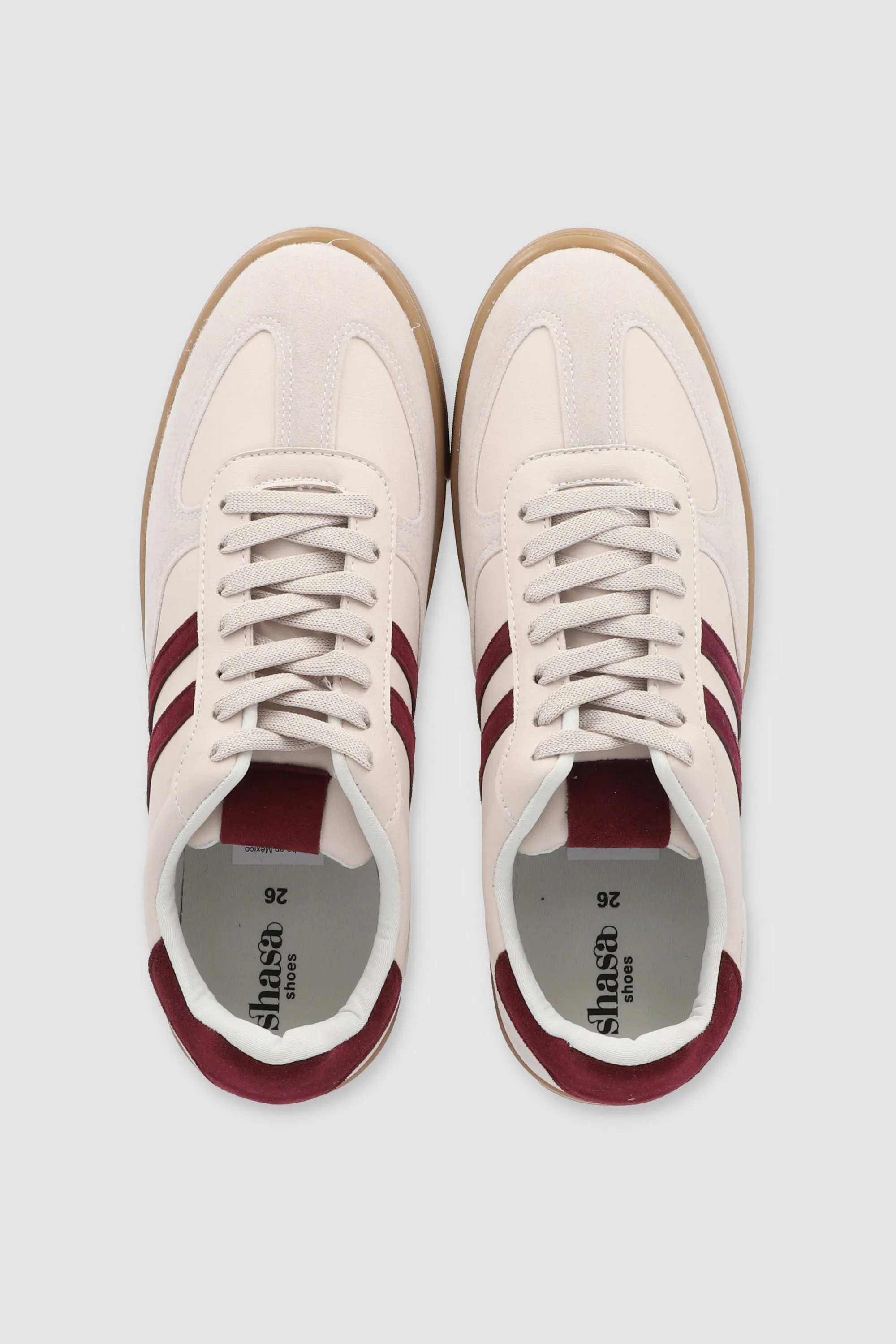 TENIS DOS LINEAS SUELA ALTA sold by Shasa product image thumbnail 3