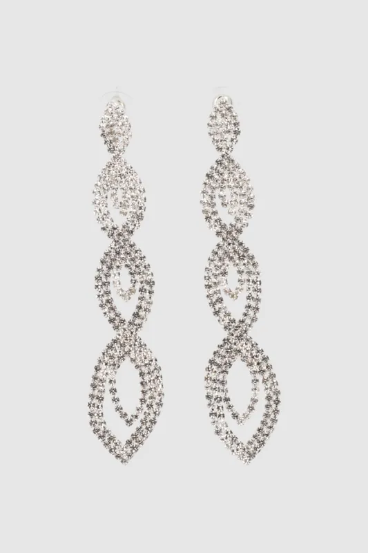 Aretes formas full brillos sold by Shasa