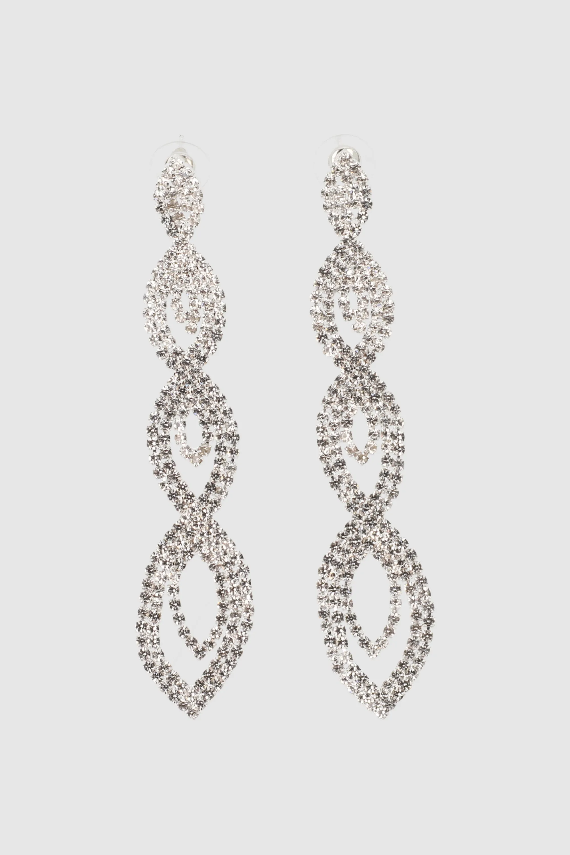 Aretes formas full brillos sold by Shasa