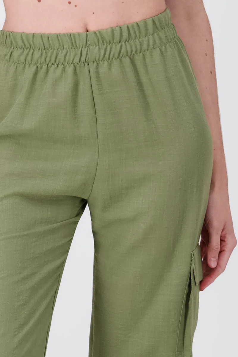 Pantalon bolsas cargo detalle resorte sold by Shasa product image thumbnail 5