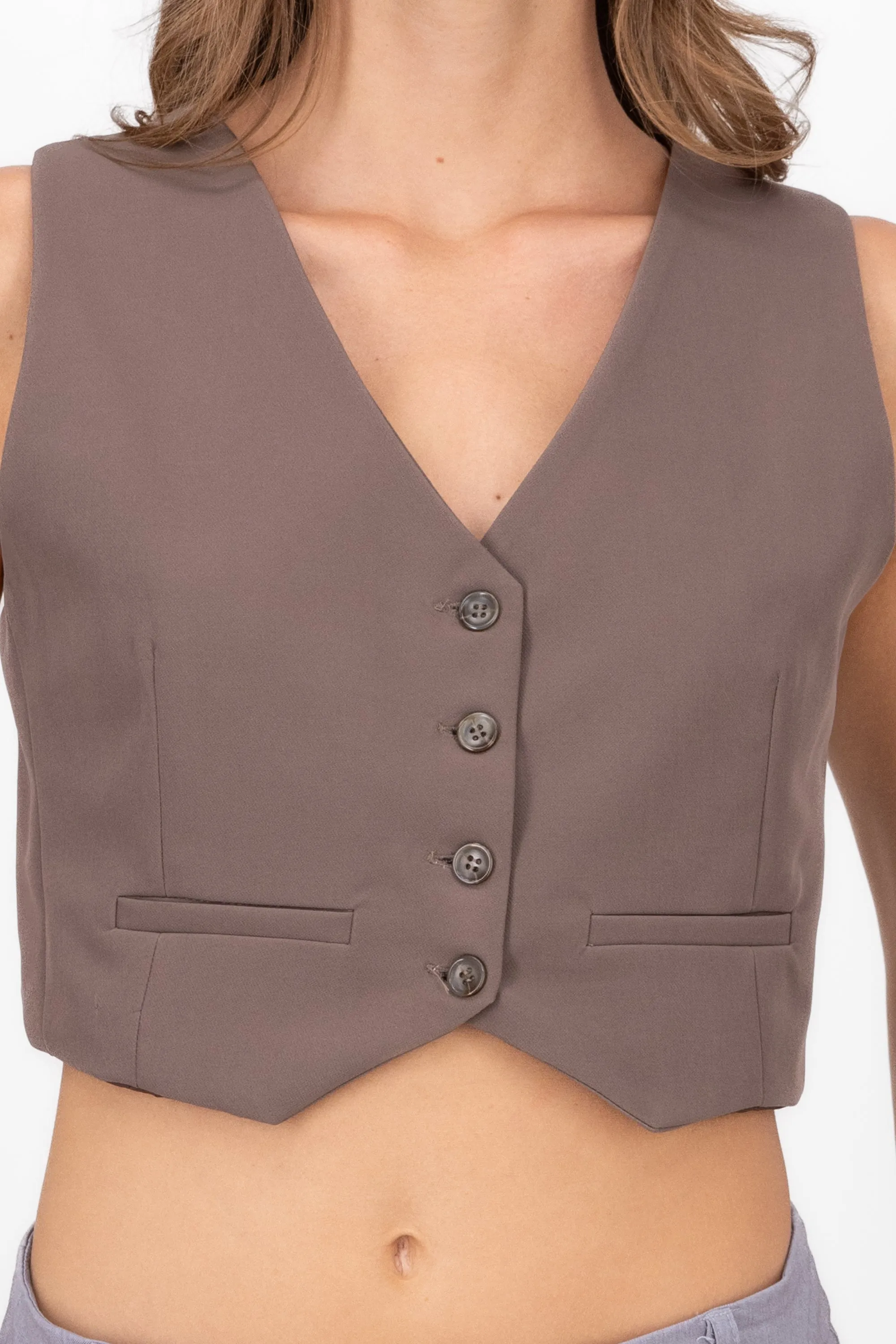 Chaleco escote V Con Botones sold by Shasa product image thumbnail 5