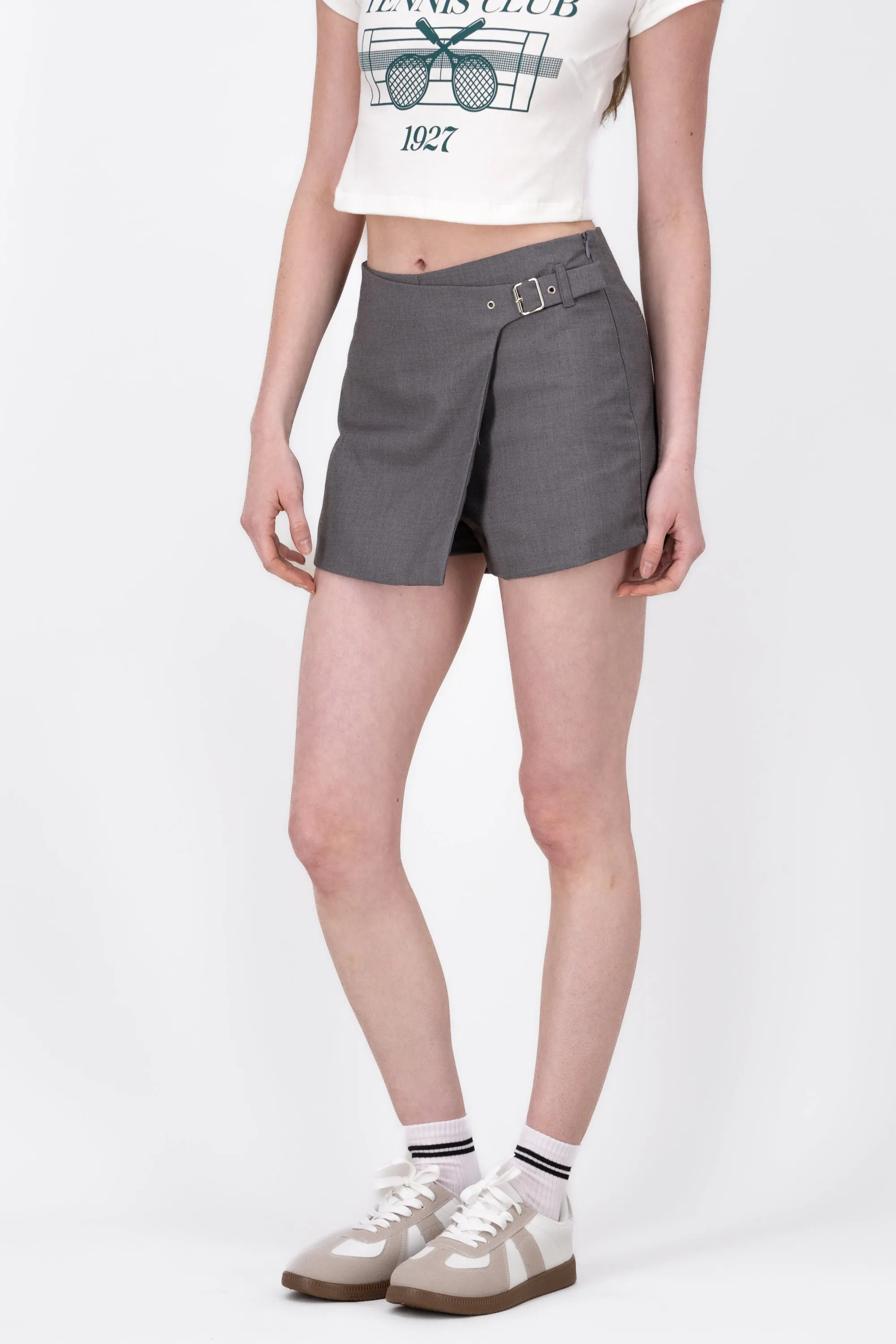 Mini Falda Con Cinturon Lisa sold by Shasa product image thumbnail 3