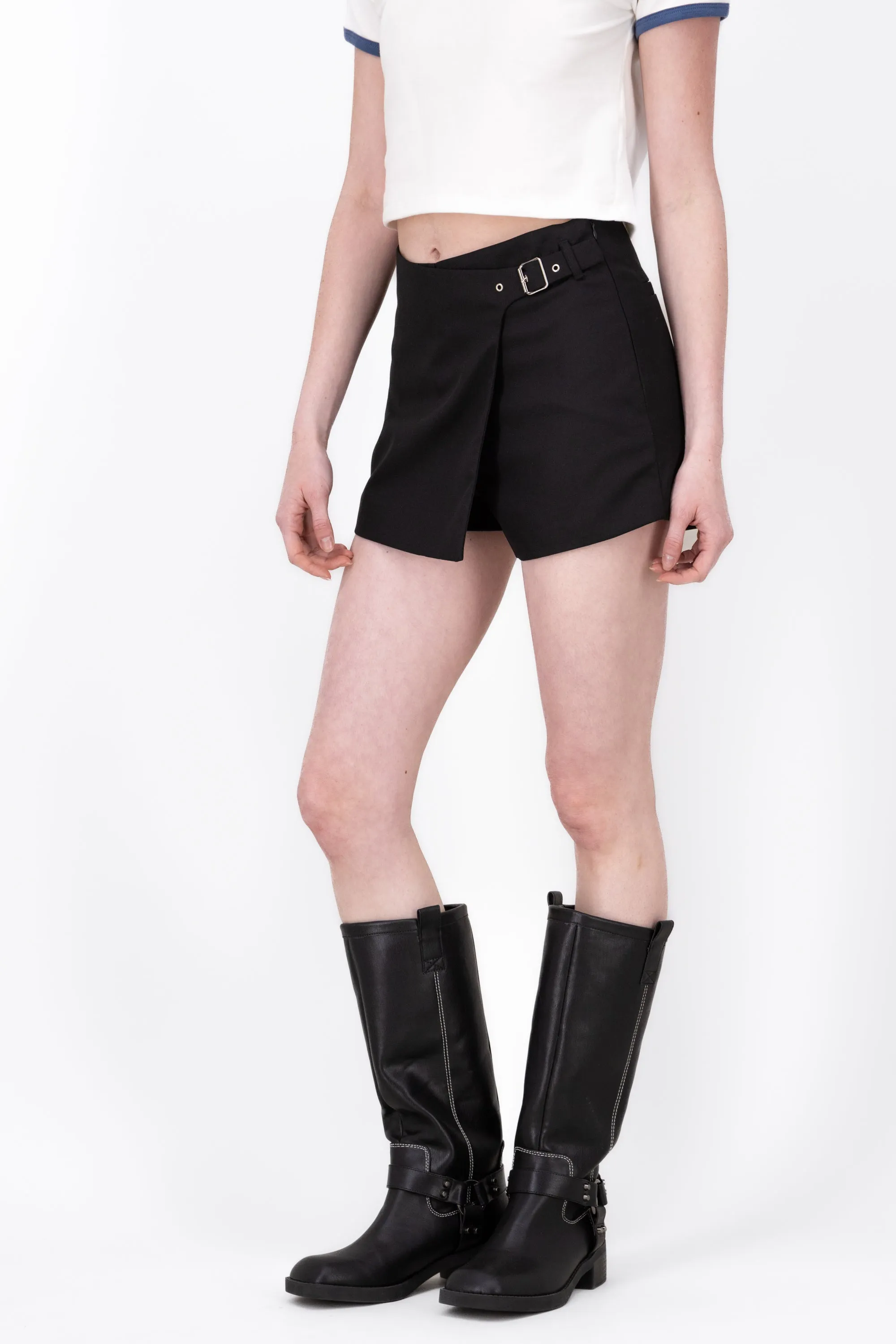 Mini Falda Con Cinturon Lisa sold by Shasa product image thumbnail 3