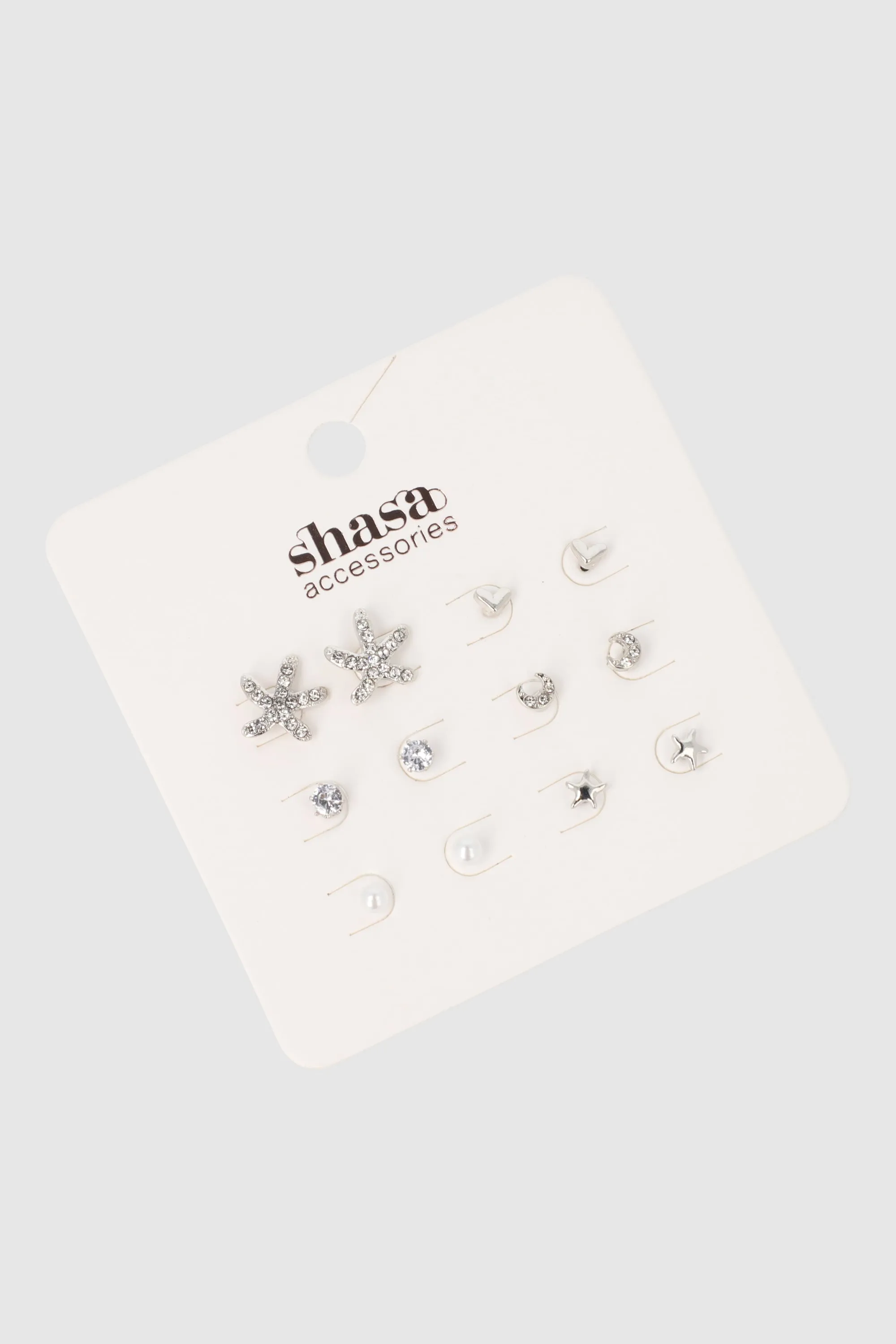 Set 6 Pares Aretes Studs sold by Shasa product image thumbnail 2