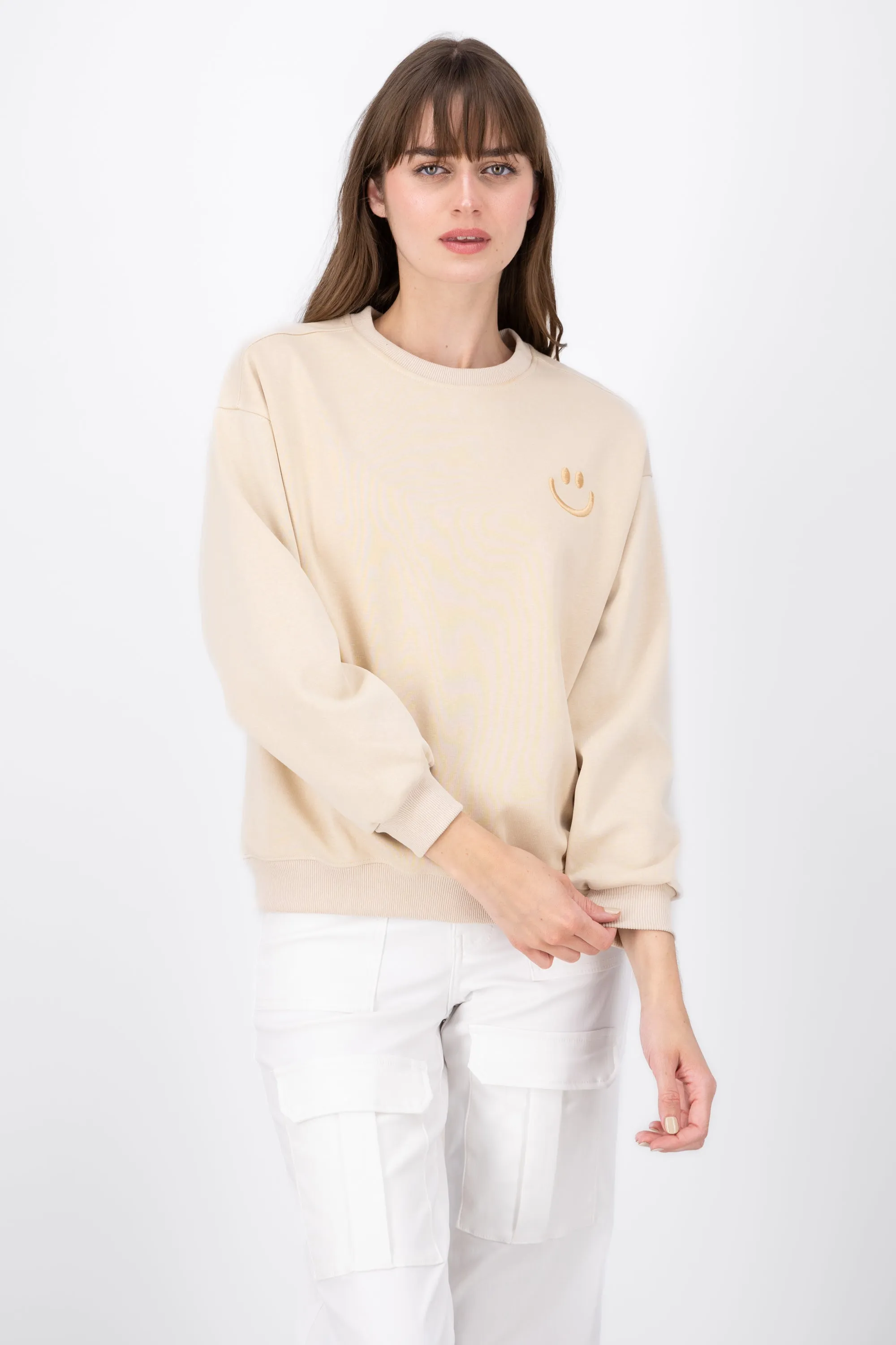 Sudadera Con Carita Feliz En Relive sold by Shasa