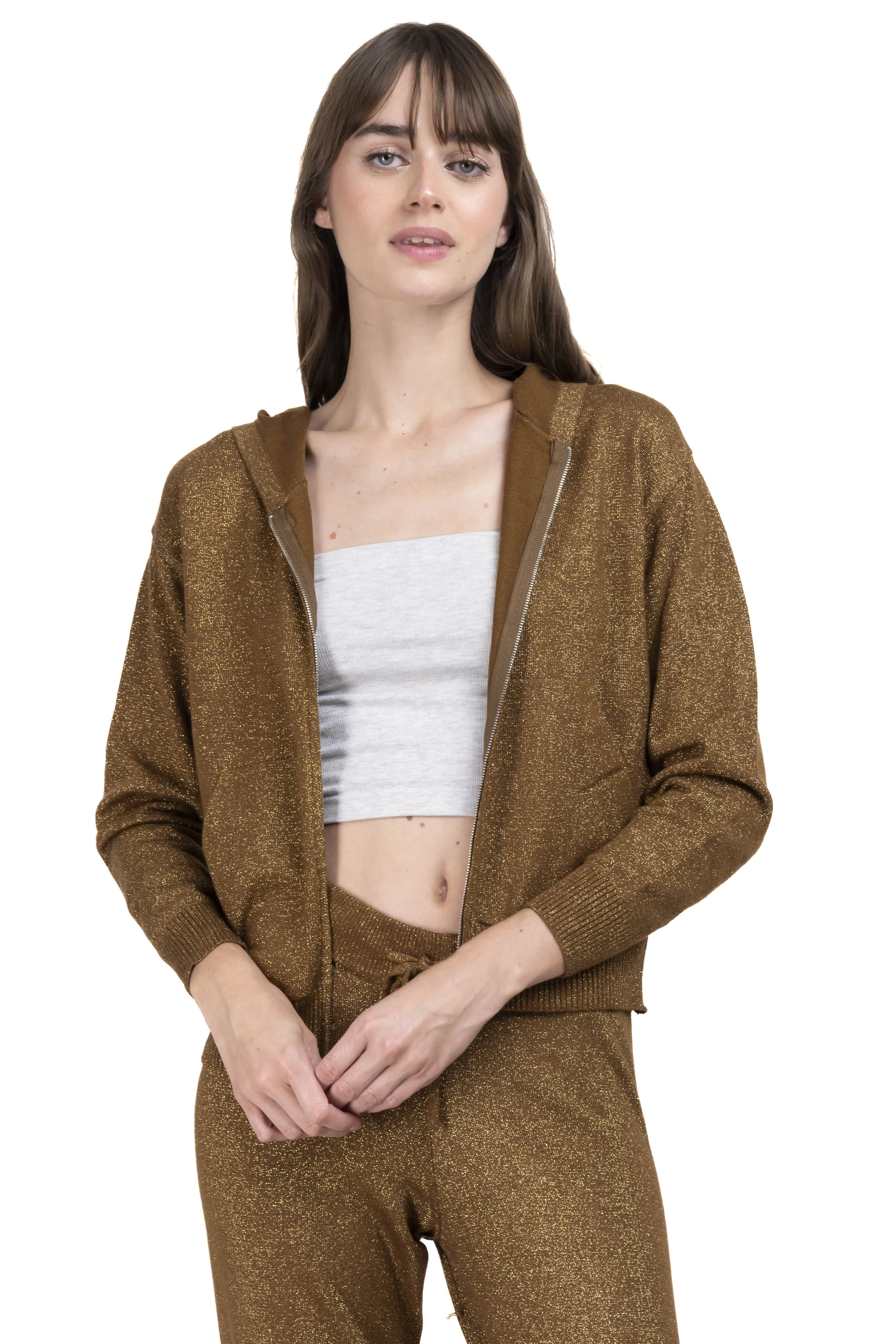 Sudadera con cierre capucha sold by Shasa