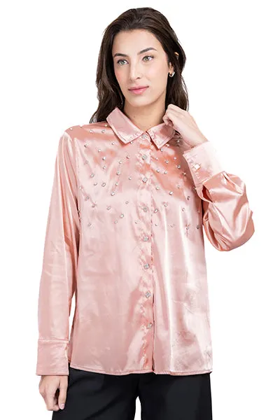 Camisa Satinada Con Brillos sold by Shasa product image thumbnail 2