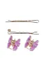 Set 4 broches metálicos mix sold by Shasa