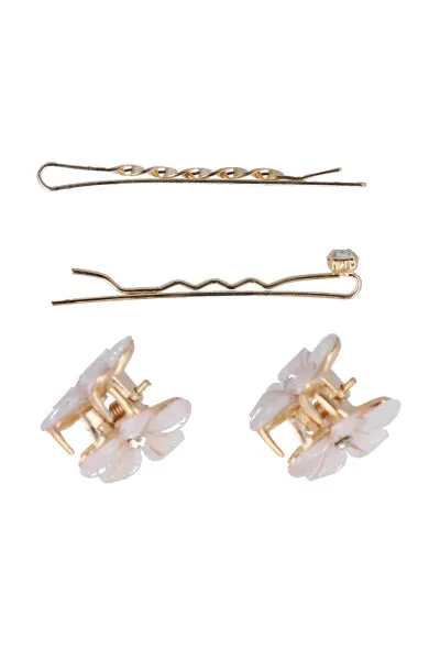 Set 4 broches metálicos mix sold by Shasa product image thumbnail 2