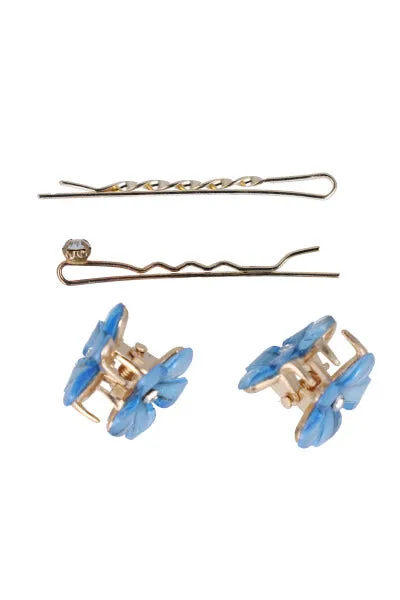 Set 4 broches metálicos mix sold by Shasa product image thumbnail 2