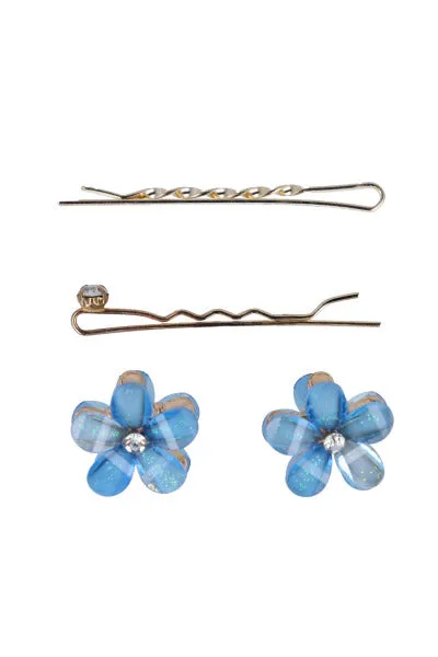 Set 4 broches metálicos mix sold by Shasa