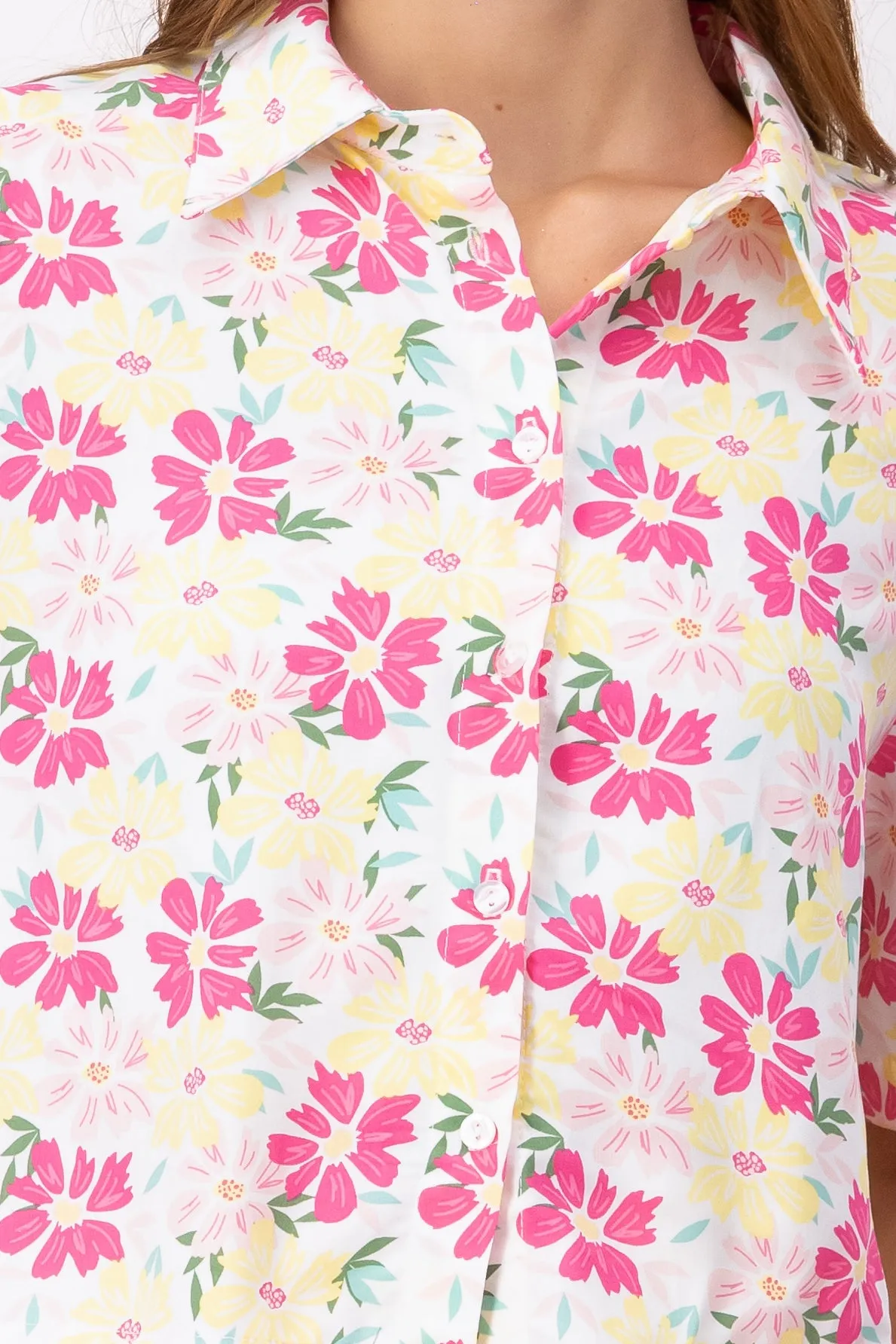 Camisa crop detalle estampado sold by Shasa product image thumbnail 5