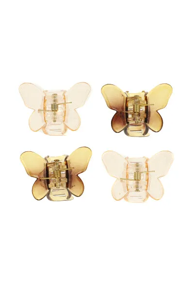 Set 4 Pinzas Mariposa sold by Shasa