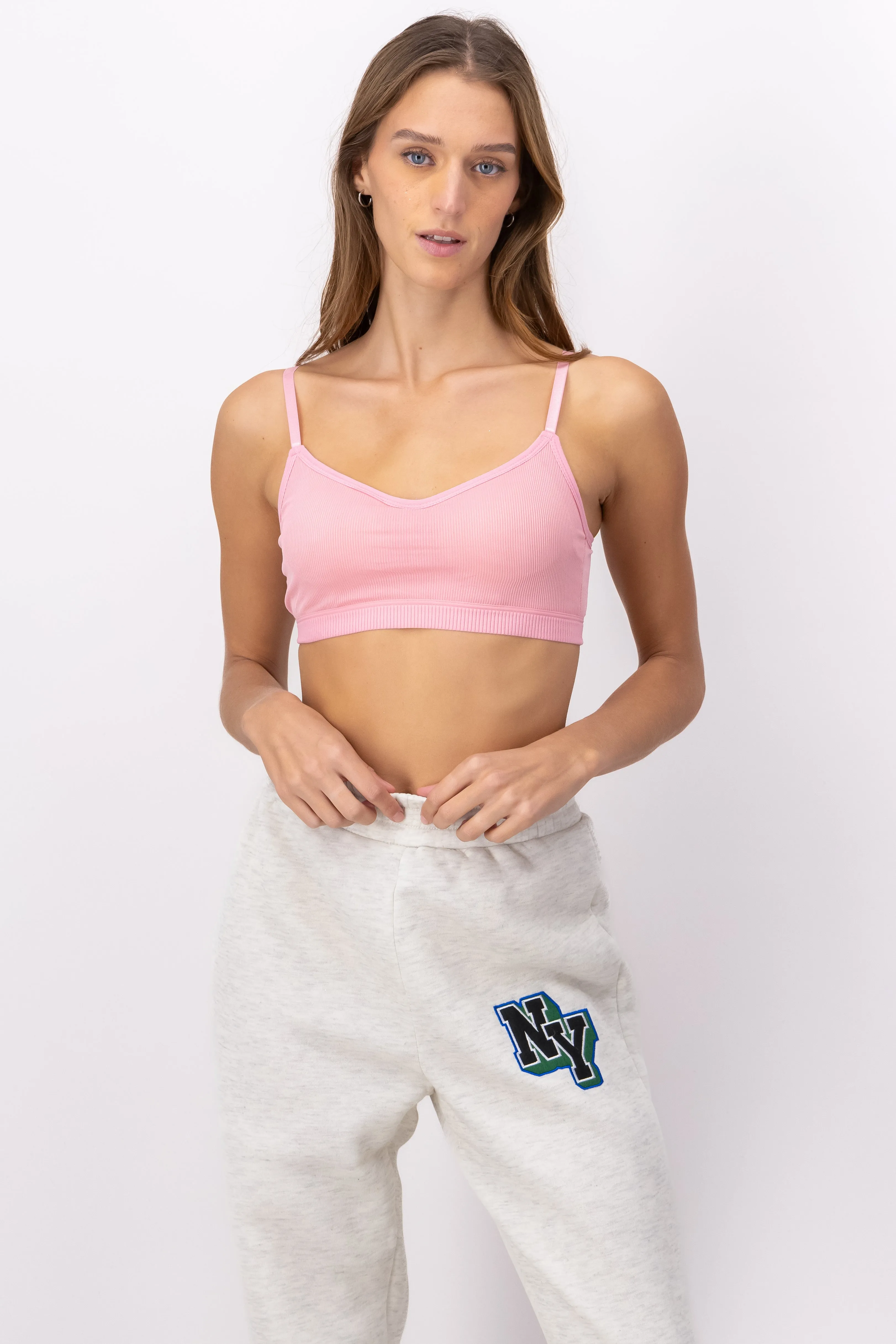 Bralette seamless textura acanalada sold by Shasa