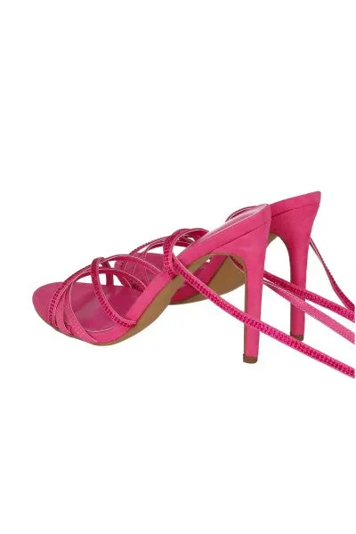 Tacón multitiras suede lace up sold by Shasa product image thumbnail 3