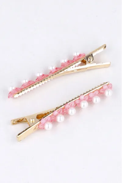 Set 2 piezas pasador flores sold by Shasa product image thumbnail 2