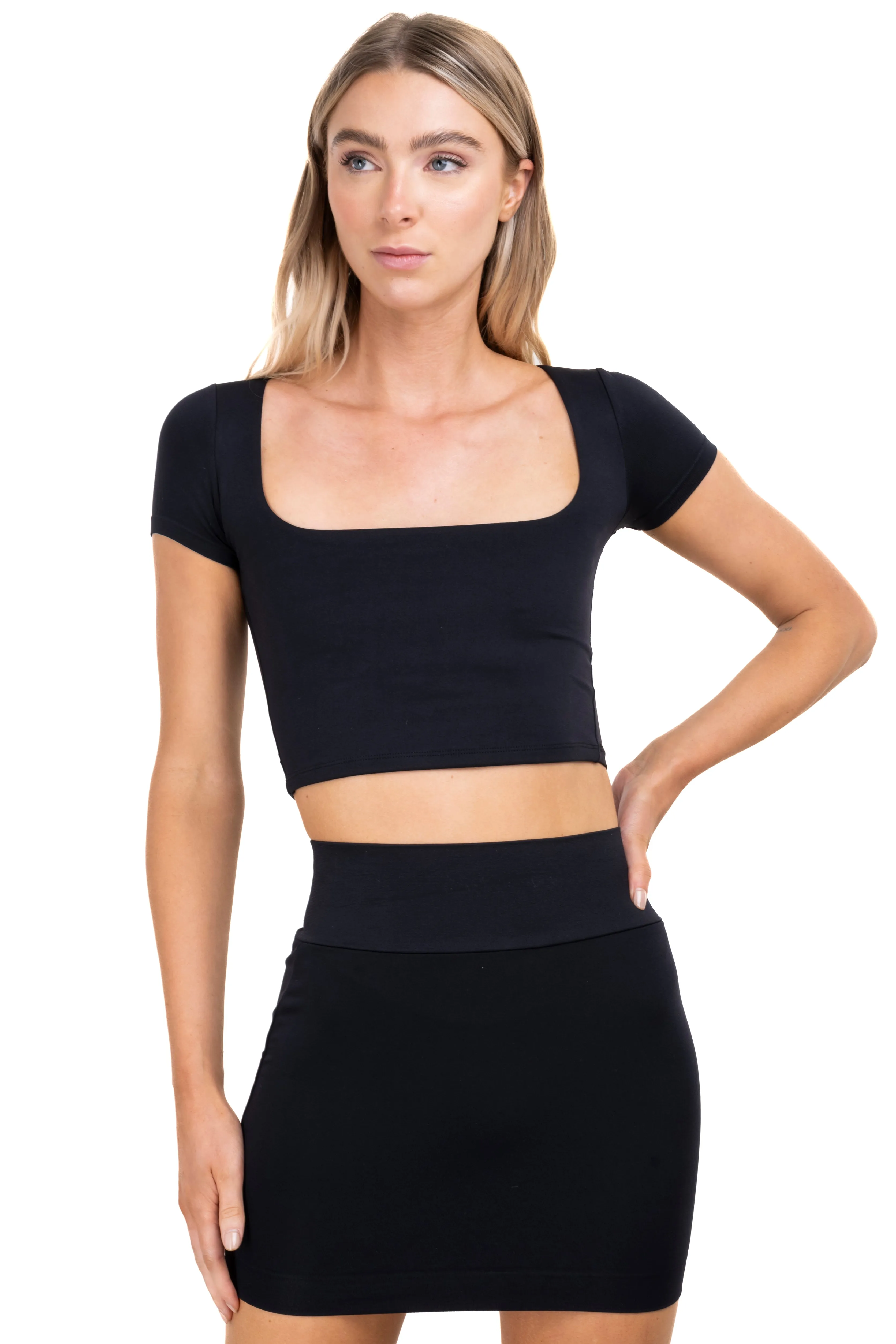 Top seamless manga corta sold by Shasa