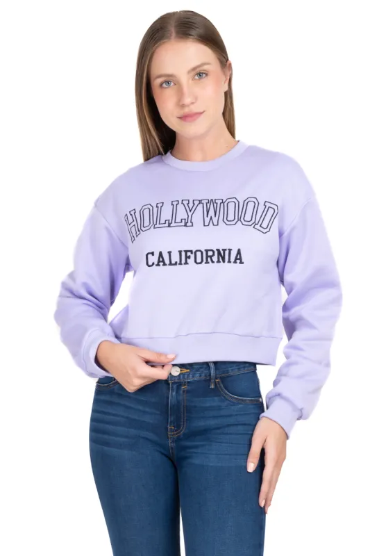 Sudadera crop Hollywood sold by Shasa