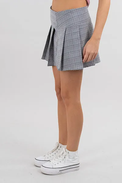 Falda mini tableada cuadros sold by Shasa product image thumbnail 3