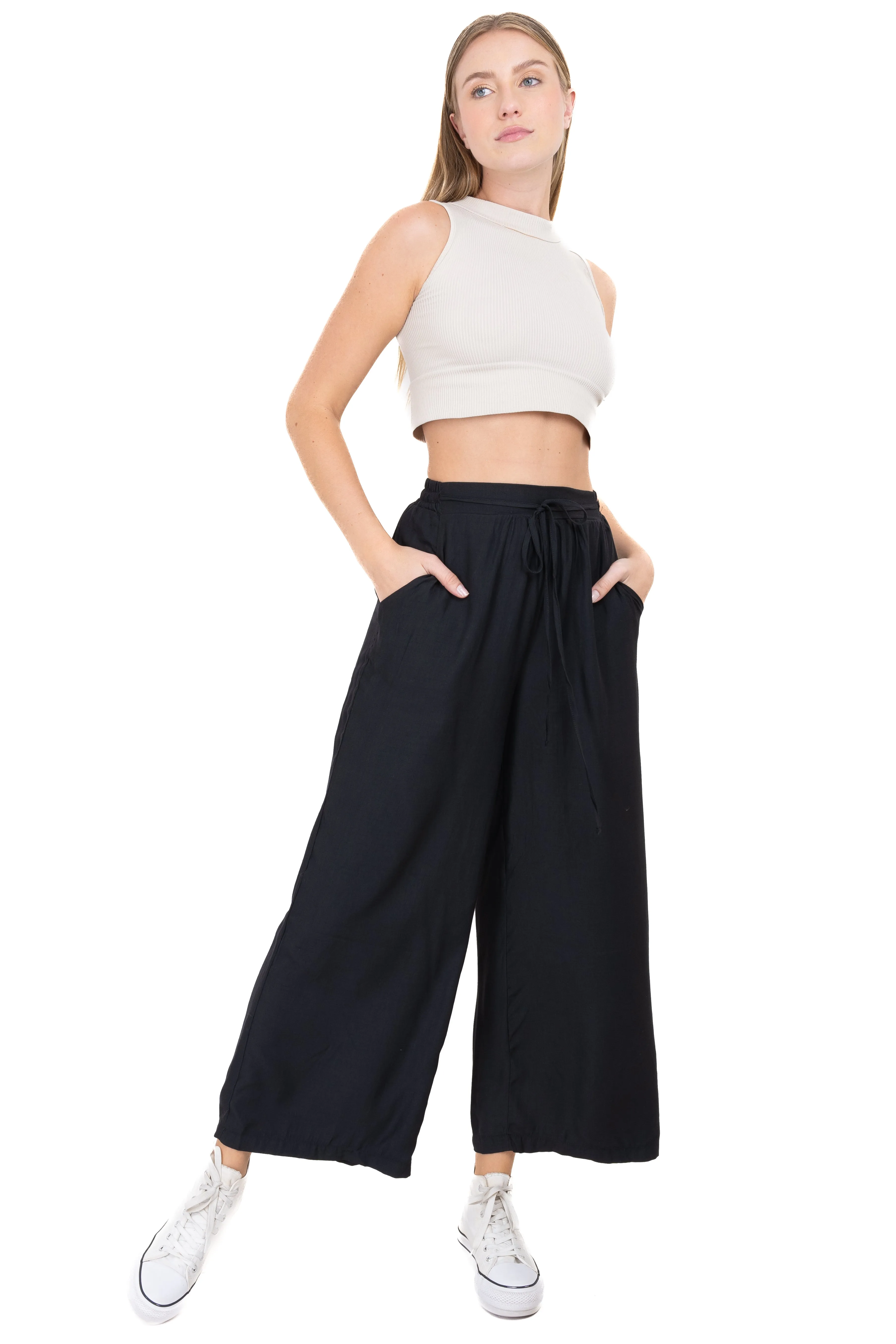 Pantalon liso flare sold by Shasa product image thumbnail 2
