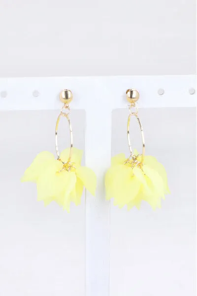 Aretes Largos Pétalos sold by Shasa product image thumbnail 2