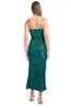 Vestido maxi tornasol abertura sold by Shasa
