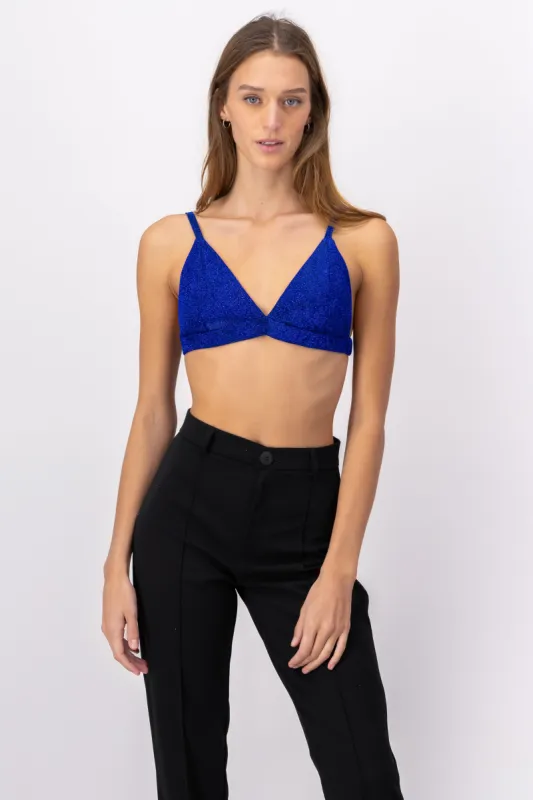 Top crop lurex espalda abierta sold by Shasa