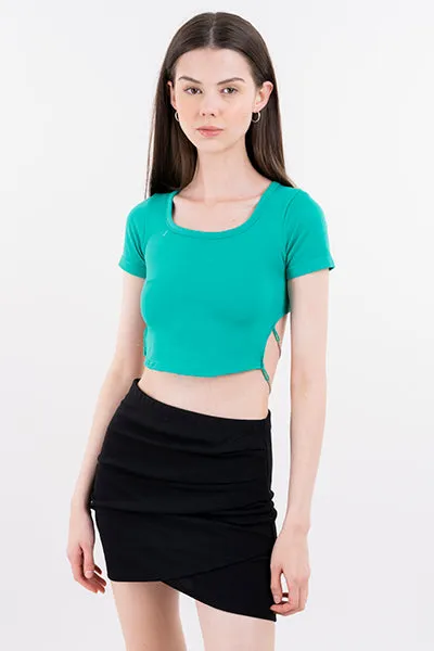 Top acanalado espalda cadenas sold by Shasa product image thumbnail 2